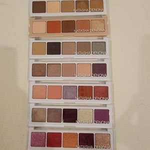 Seven Natasha Denona 5 Pan Palettes - GENTLY SWATCHED